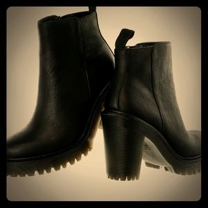 Dr Martens Magdalena heeled boots.